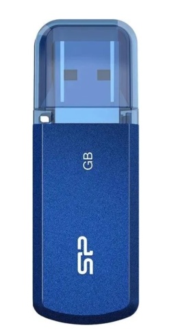 Накопитель 256Gb Silicon Power Helios 202, USB 3.2, Голубой фото 1