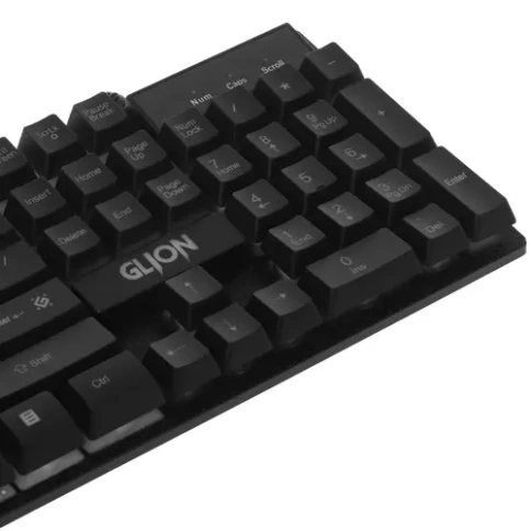 Характеристики Клавиатура + мышь проводная Defender Glion C-123, Black