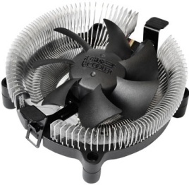 Вентилятор для процессора PCCooler E80 (65W, 3pin, 1x80mm)