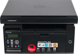 МФУ лазерный Pantum M6500W черно-белая печать, A4, Черный