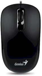Мышь Genius DX-110, оптическая, Чёрная