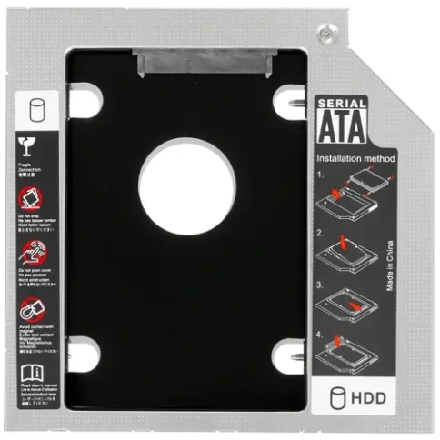 Салазки для HDD DEXP AT-DH01 (замена ODD на HDD, 9,5мм) фото 1
