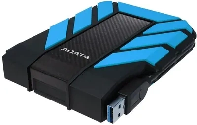 обзор Купить Внешний диск HDD A-Data DashDrive Durable HD710Pro, 1ТБ, Синий (AHD710P-1TU31-CBL)