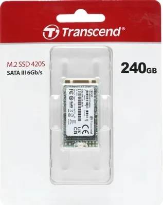 Сравнения SSD накопитель Transcend 420S 240ГБ, M.2 2242, SATA III, M.2 (ts240gmts420s)