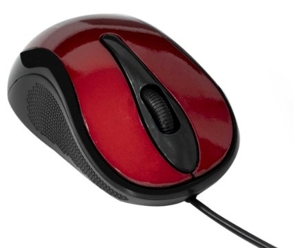Обзор Мышь STM 102CR USB black/red