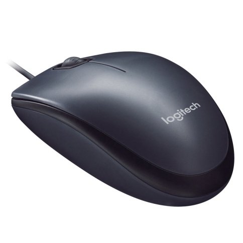 Купить с доставкой Мышь Logitech M90 Dark Grey