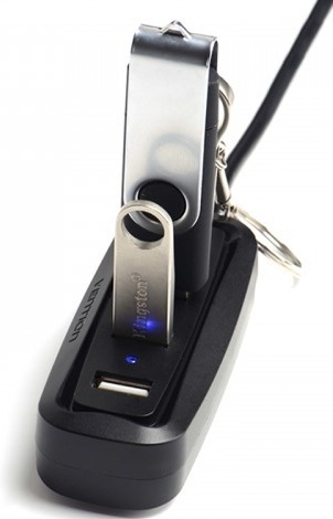 Концентратор 4-port Vention черный /VAS-J43-B015/ USB 2.0 фото 2