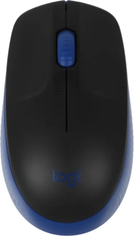 Купить Мышь беспроводная Logitech M190, радио, оптическая, USB, 1000dpi, Синий (910-005907)