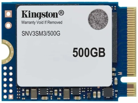 Купить SSD накопитель Kingston NV3 SNV3SM3/500G 500ГБ, M.2 2230, PCIe 4.0 x4, NVMe, M.2