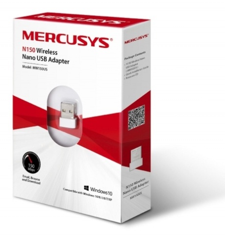 Сравнения Wi-Fi адаптер MERCUSYS MW150US USB 2.0