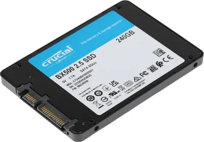 Характеристики SSD накопитель Crucial BX500 CT240BX500SSD1 240ГБ, 2.5", SATA III, SATA