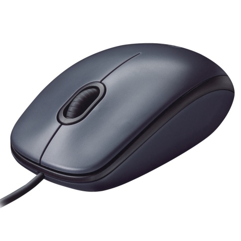 Купить по низкой цене Мышь Logitech M90 Dark Grey