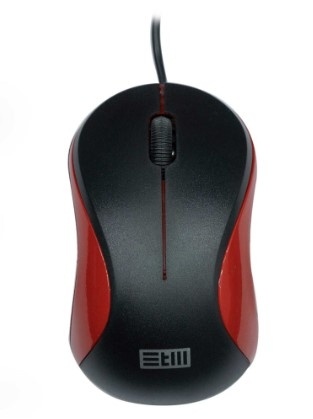 Купить Мышь STM 102CR USB black/red