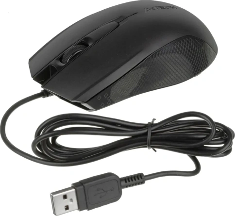 Обзор Мышь проводная A4TECH OP-760, оптическая, USB, 1200dpi, Черный